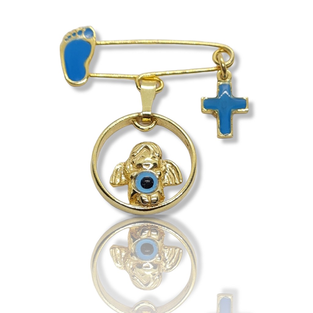 Παιδικό φυλαχτό απο ασήμι 925° επιχρυσωμένο (code L002385)